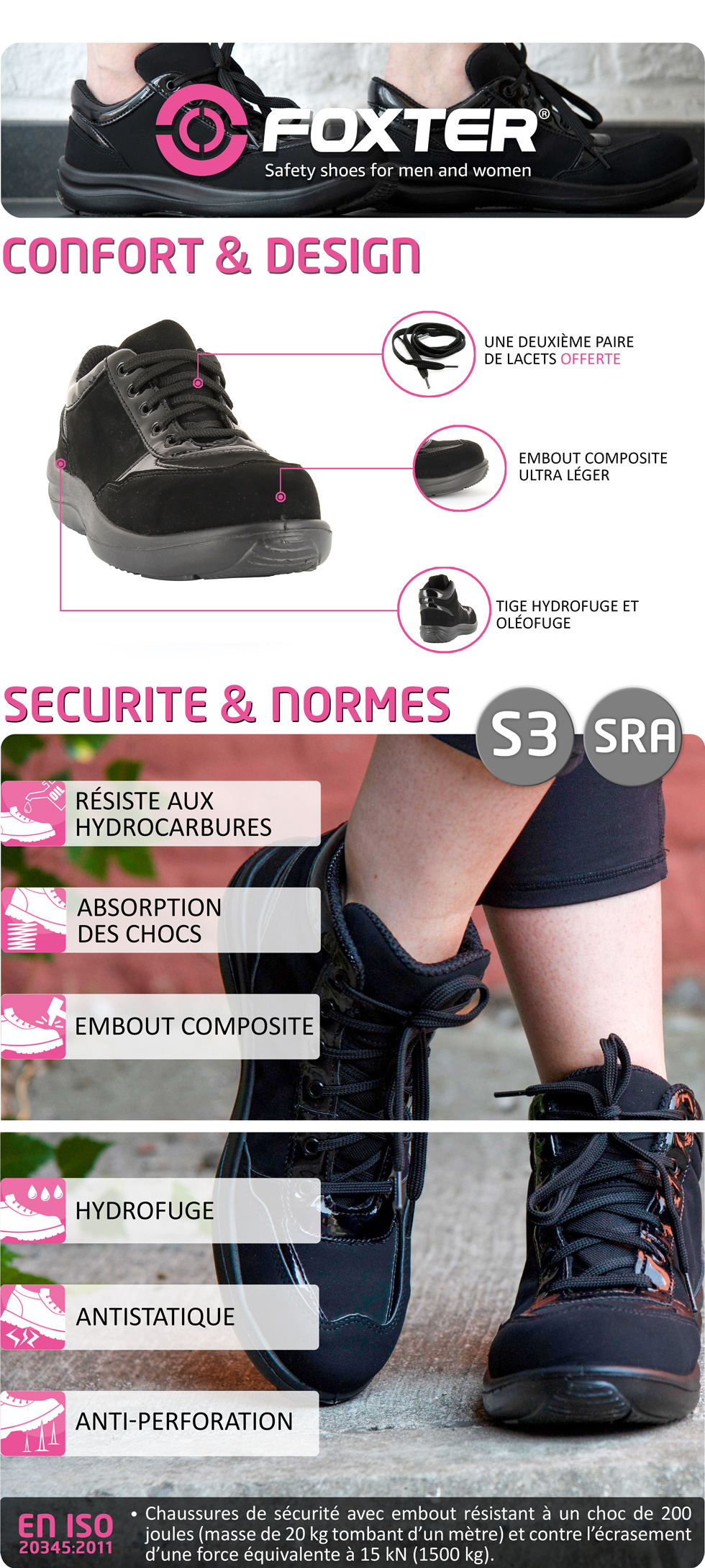 Chaussure de sécurité basse Vicky S3